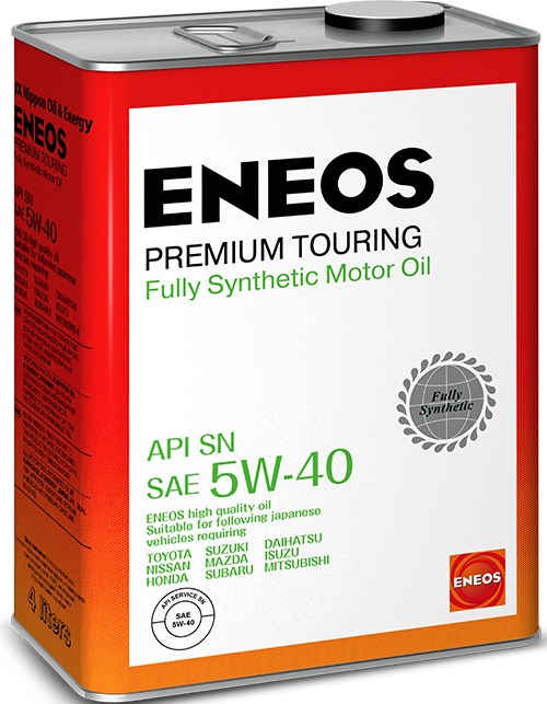 Моторное масло ENEOS Premium TouringSN SAE 5W-40 (4л)