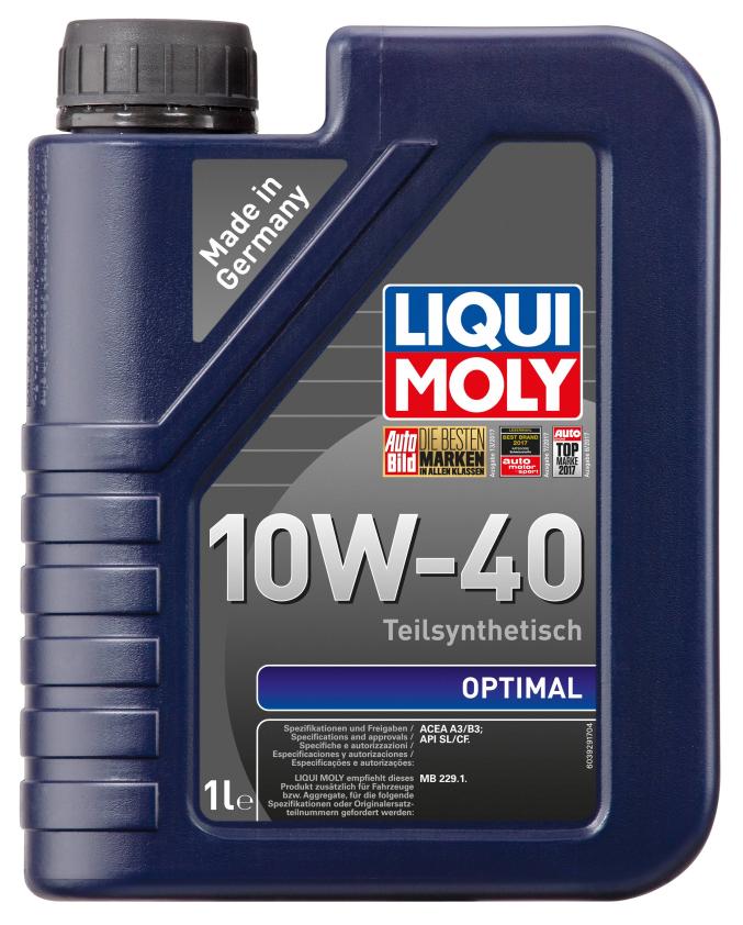 Моторное масло LIQUI MOLY Optimal SAE 10W-40 (1л)