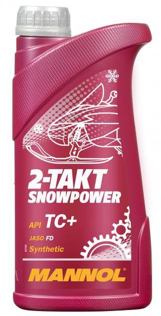 Моторное масло MANNOL 2T syn SNOWPOWER (1л)