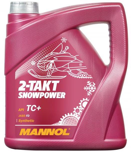 Моторное масло MANNOL 2T syn SNOWPOWER (4л)