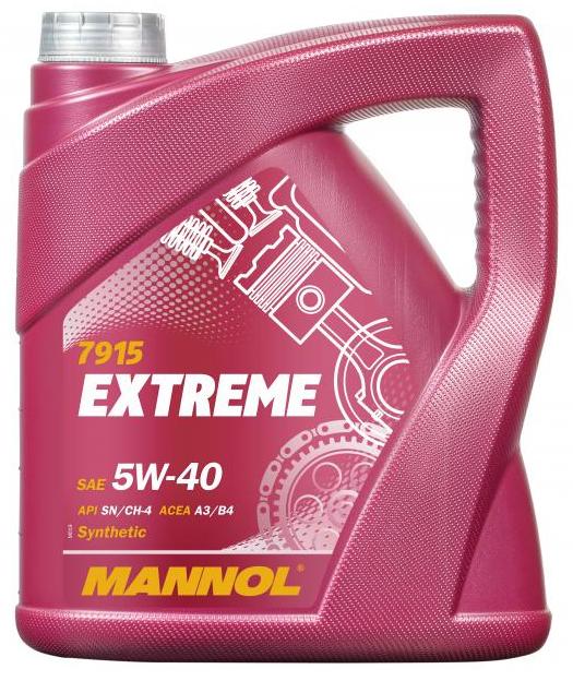 Моторное масло MANNOL EXTREME SAE 5W-40 (4л)