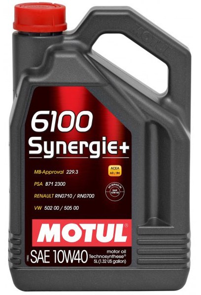 Моторное масло MOTUL 6100 Synergie + SAE 10W-40 (4л)