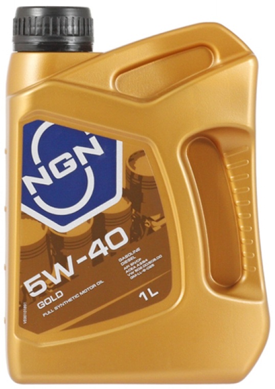 Моторное масло NGN Gold SAE 5W-40 (1л)