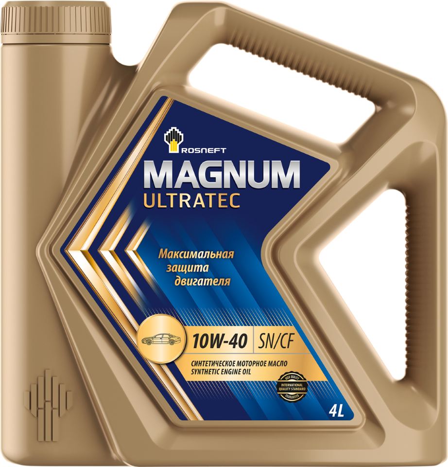 Моторное масло РОСНЕФТЬ Magnum Ultratec Syn SAE 10W-40 (4л)