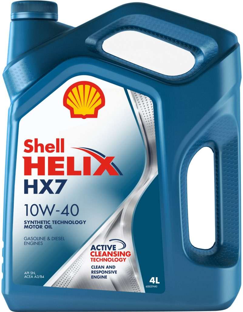 Моторное масло SHELL Helix HX7 SAE 10W-40 (209л, на разлив)