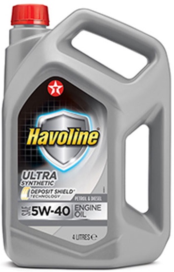 Моторное масло TEXACO Havoline Ultra SAE 5W-40 (4л)